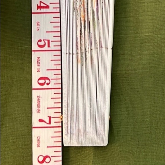 NWOT Beautiful Spanish Handmade Artisan Fan Designed by Artist Raser from Spain. - Picture 4 of 6